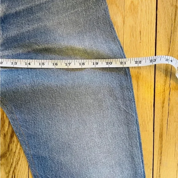 Re/Done Levi The Elsa Dark Wash Sz 27 inseam 37"
